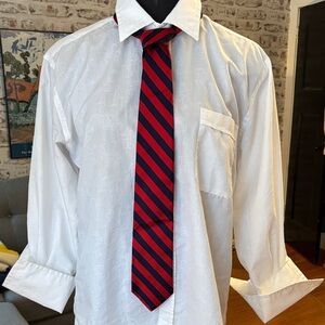 Brooks Brothers Red and Blue Striped Tie